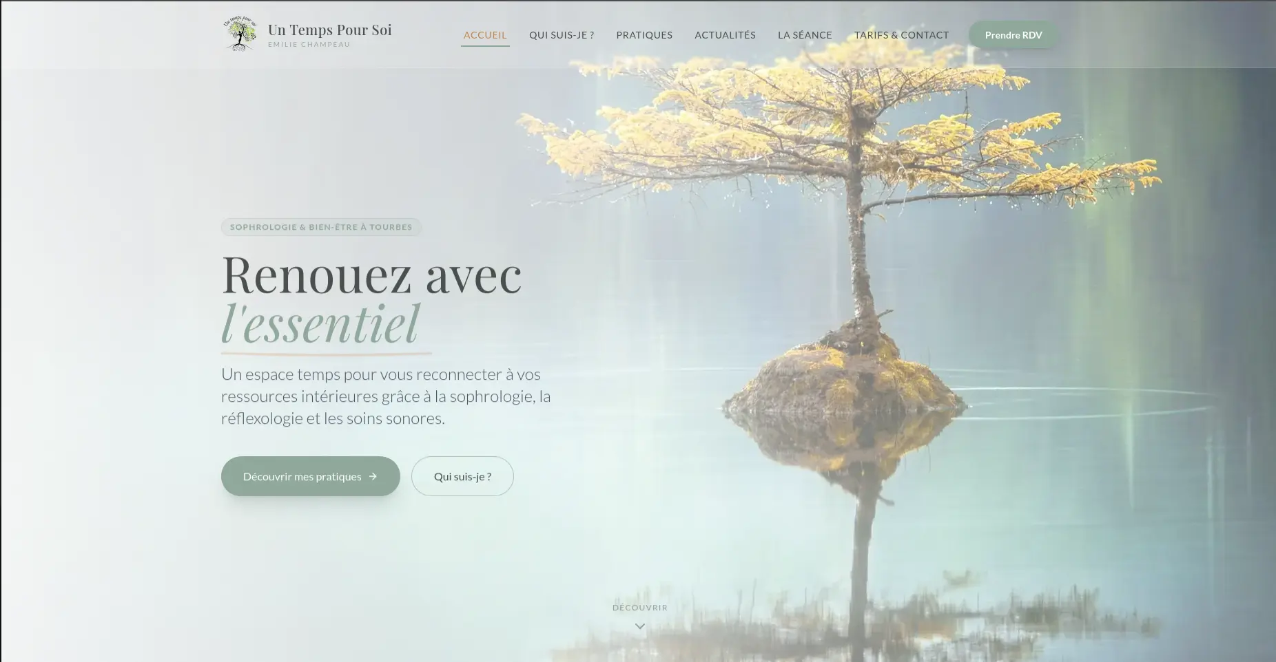 Capture d'écran de Un temps pour soi